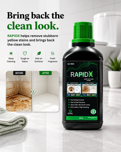 RAPIDX Heavy-Duty Home Cleaner | WC Rust & Tile Rust Stain Remover | 500 ML