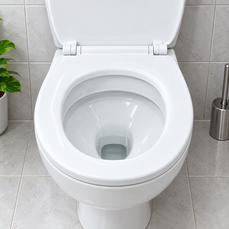 Procelain Toilet before StainXpert